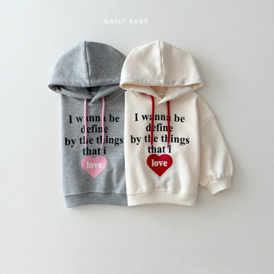 [PRE-ORDER] Love Color Block Hoodie Sweatshirts
