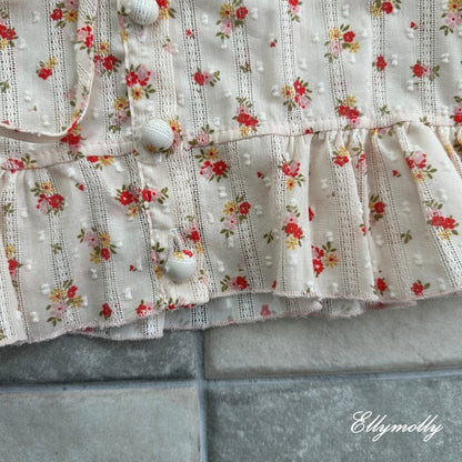 [PRE-ORDER] Flower Eyelet Blouse