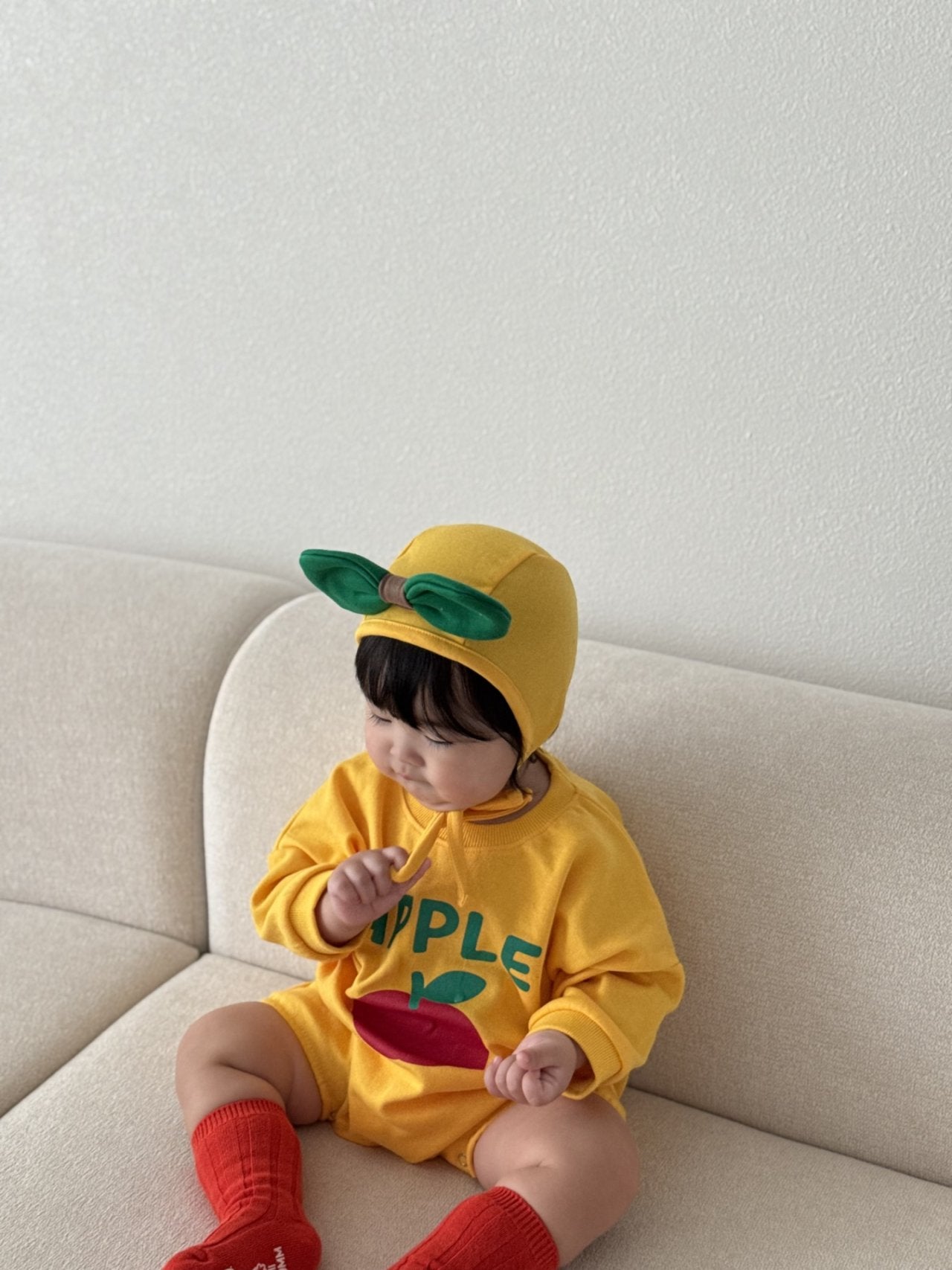 [PRE-ORDER] Fruits Body Suit + Bonnet Set