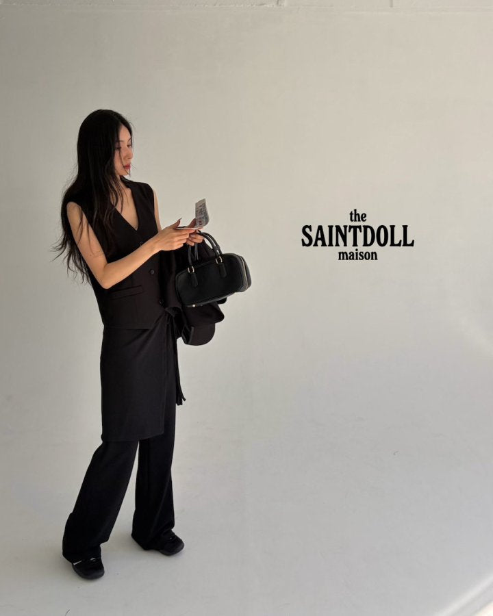 [PRE-ORDER] Wrap Boot-Cut Pants (Mom Couple)