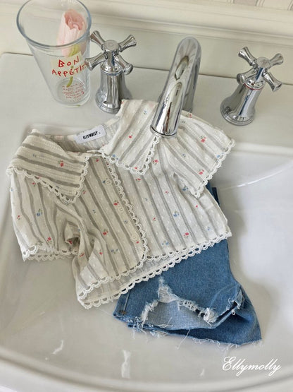 [PRE-ORDER] Curling Vintage Blouse