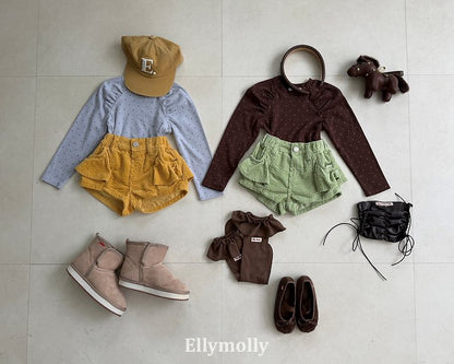 [PRE-ORDER] Bibi Frill Corduroy Pants