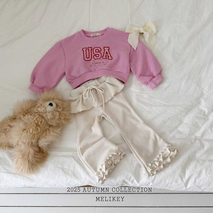 [PRE-ORDER] USA Crop Sweatshirts