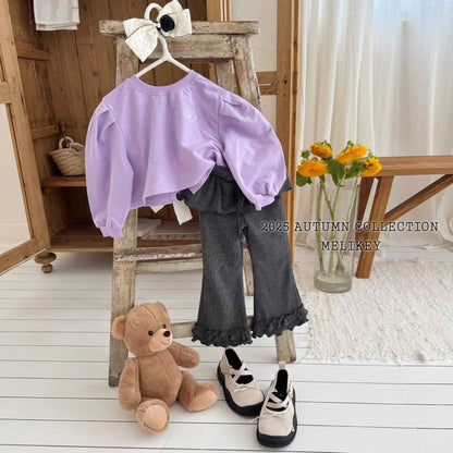 [PRE-ORDER] Back Slit Ribbon Sweatshirts