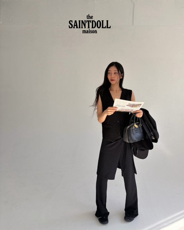 [PRE-ORDER] Wrap Boot-Cut Pants (Mom Couple)