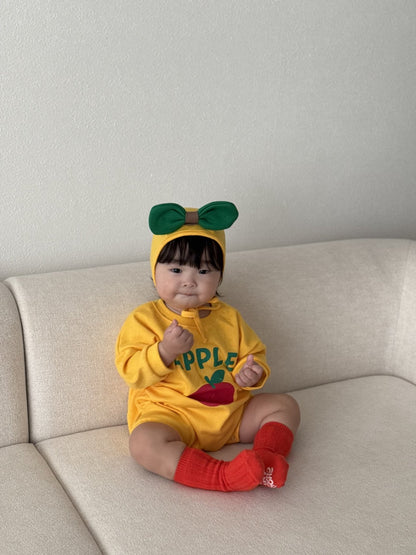[PRE-ORDER] Fruits Body Suit + Bonnet Set
