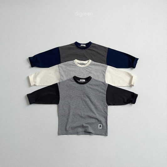 [PRE-ORDER] Color Block Stripe T-Shirts