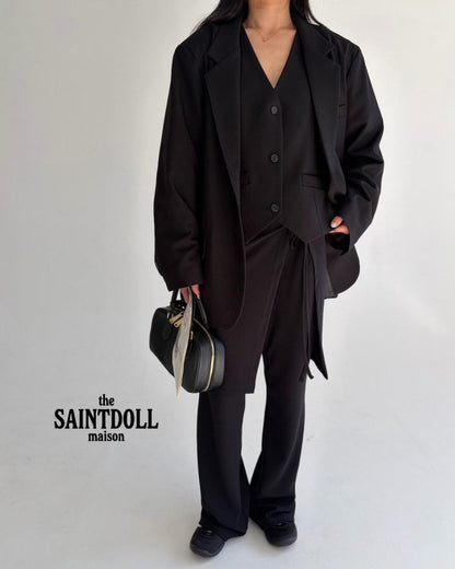 [PRE-ORDER] Wrap Boot-Cut Pants (Mom Couple)