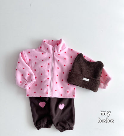[PRE-ORDER] Heart Fleece Pants