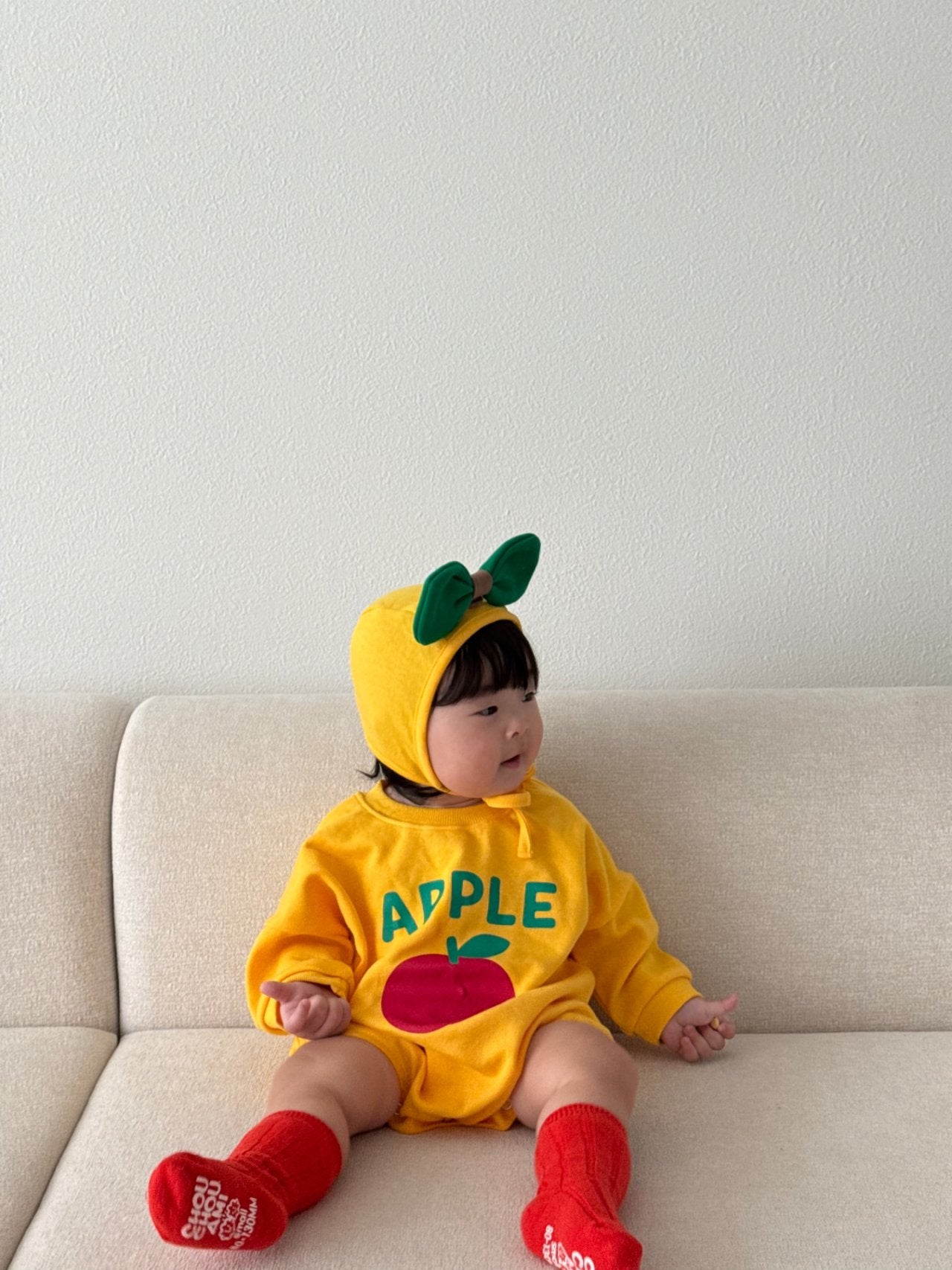 [PRE-ORDER] Fruits Body Suit + Bonnet Set