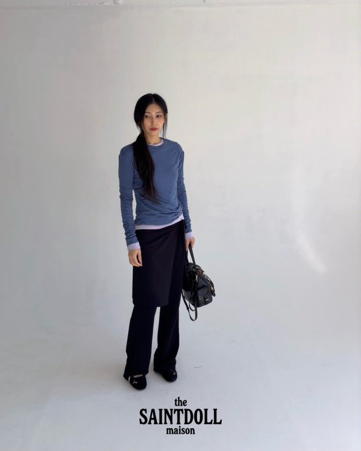 [PRE-ORDER] Wrap Boot-Cut Pants (Mom Couple)