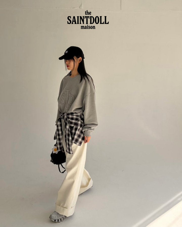 [PRE-ORDER] Embroidery Pigment Sweatshirts (Mom Couple)