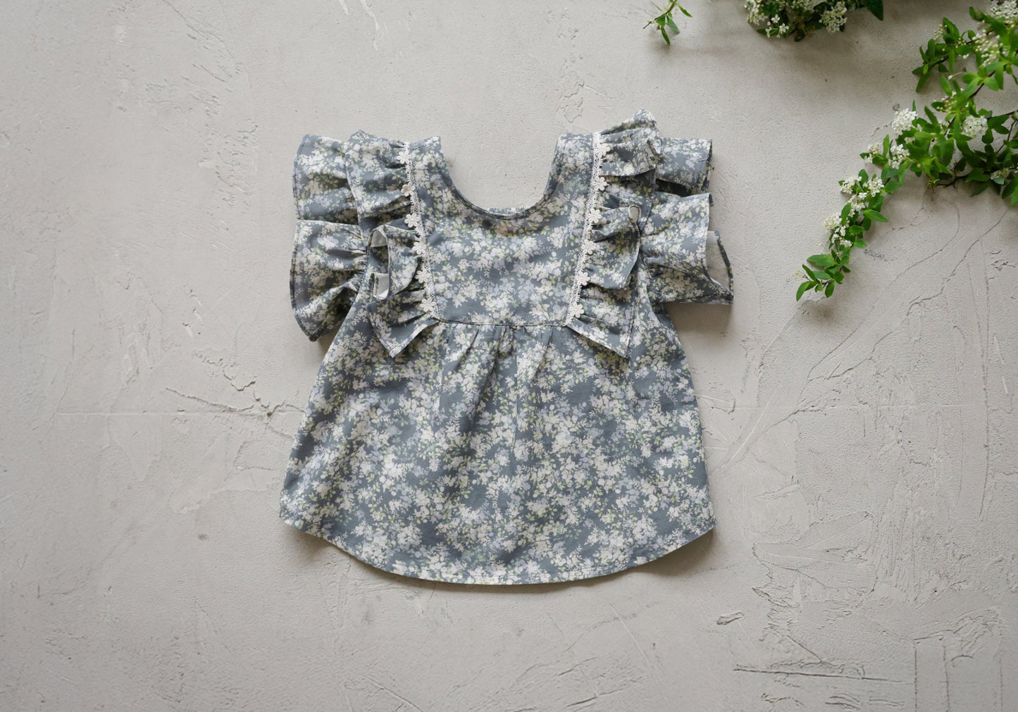 [PRE-ORDER] Cyan Blouse