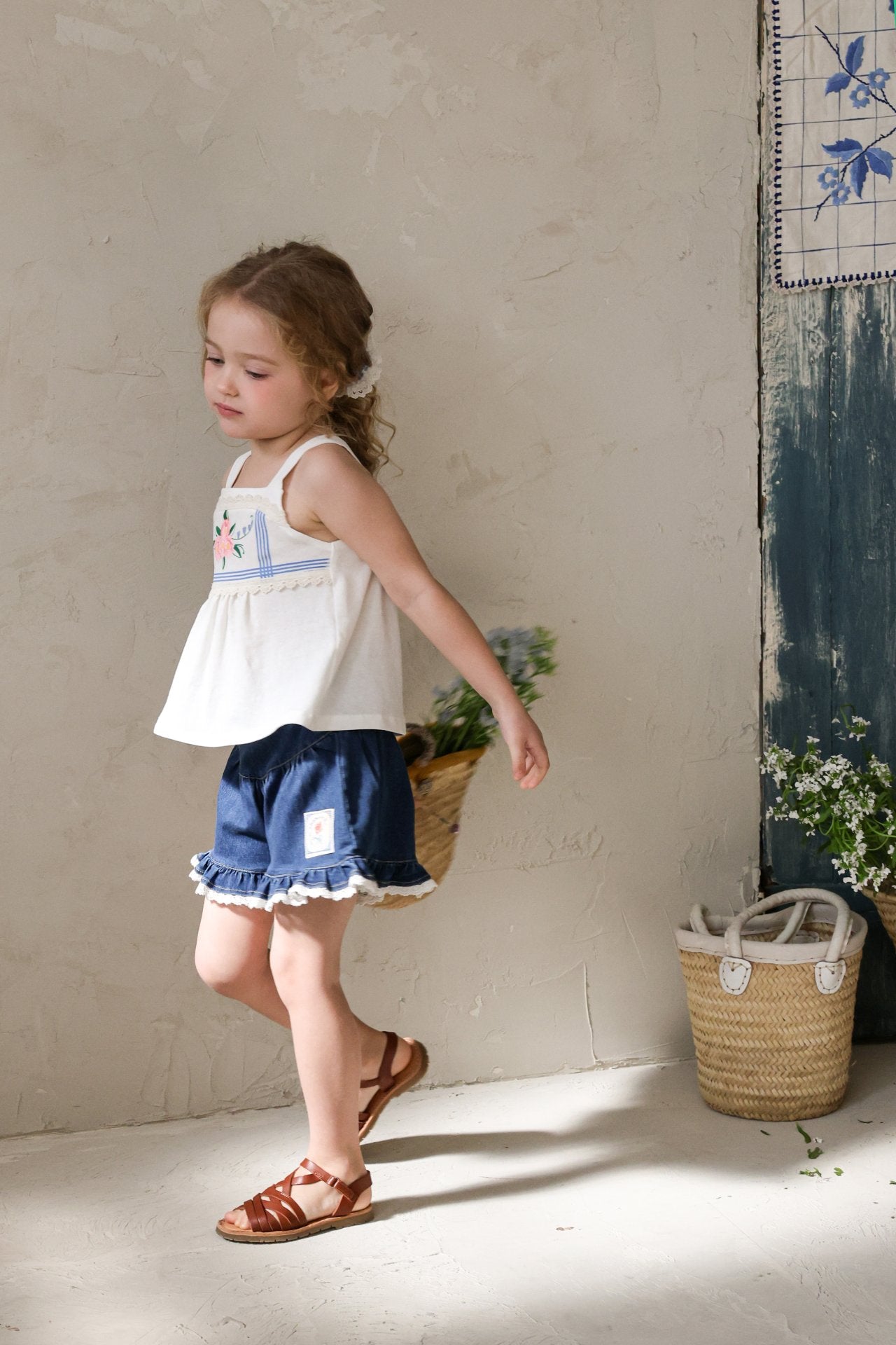 [PRE-ORDER] Rose Denim Shorts
