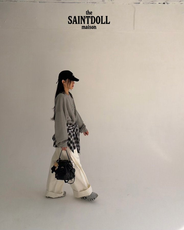 [PRE-ORDER] Embroidery Pigment Sweatshirts (Mom Couple)