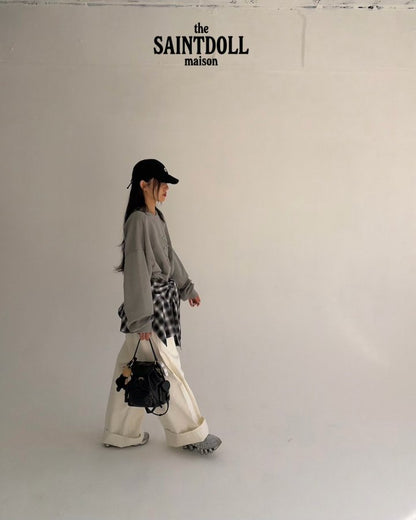 [PRE-ORDER] Embroidery Pigment Sweatshirts (Mom Couple)