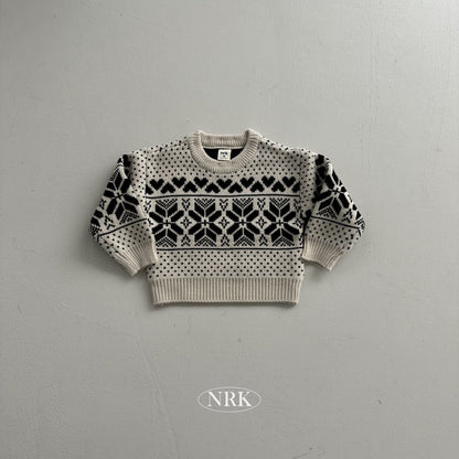[PRE-ORDER] Heart Sweater Top