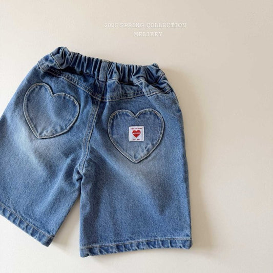 [PRE-ORDER] Heart Bermuda Pants