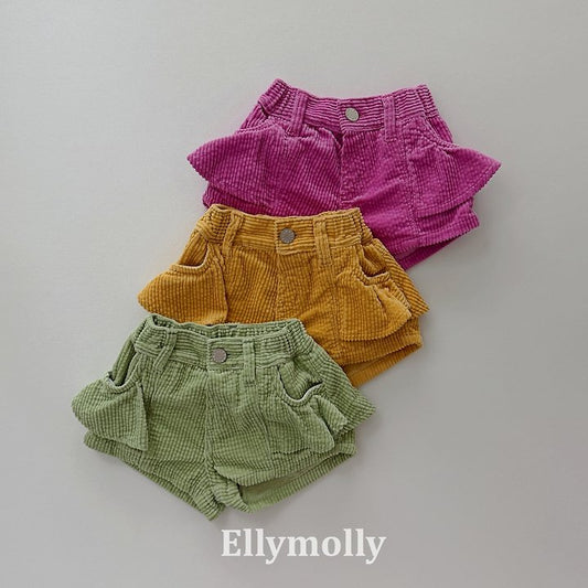 [PRE-ORDER] Bibi Frill Corduroy Pants
