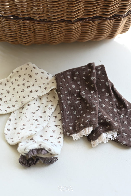 [PRE-ORDER] Floral Socks