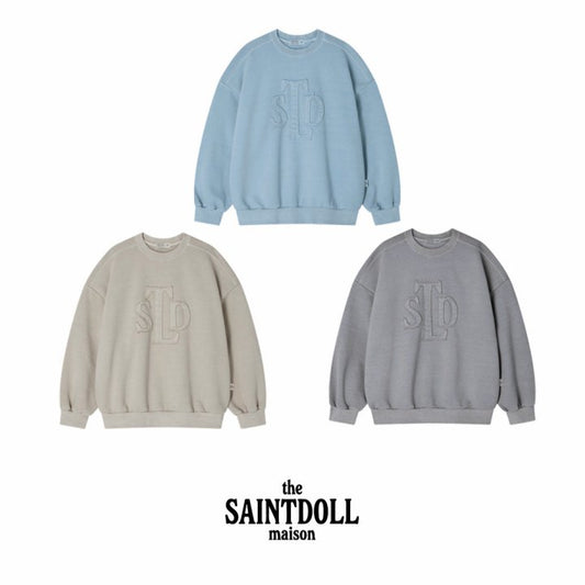 [PRE-ORDER] Embroidery Pigment Sweatshirts (Mom Couple)