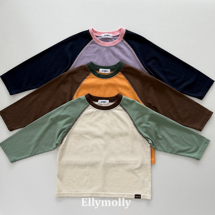 [PRE-ORDER] Color Block Raglan T-Shirts