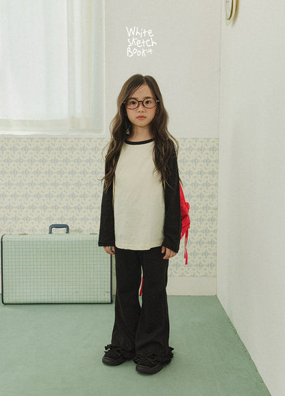 [PRE-ORDER] Frill Boot-Cut Pants