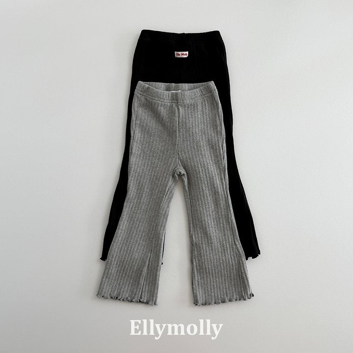 [PRE-ORDER] Big Ribbed Boot-Cut Pants