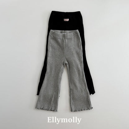 [PRE-ORDER] Big Ribbed Boot-Cut Pants
