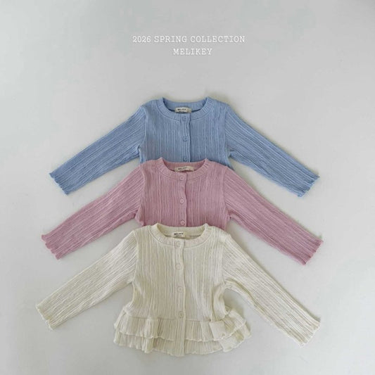 [PRE-ORDER] Toto Frill Cardigan