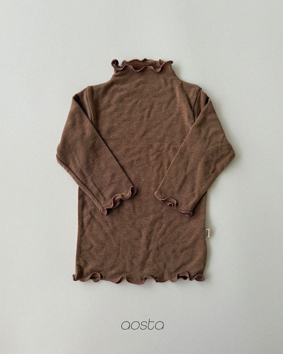 Soft T-Shirts [Brown/M(1-2yr)]