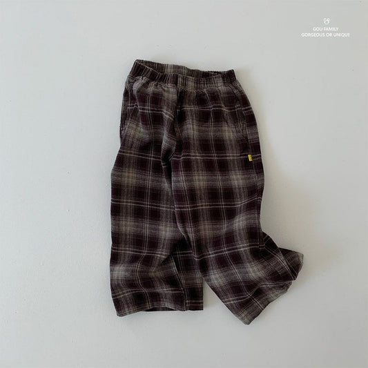 [PRE-ORDER] Autumn Check Pants