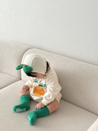 [PRE-ORDER] Fruits Body Suit + Bonnet Set
