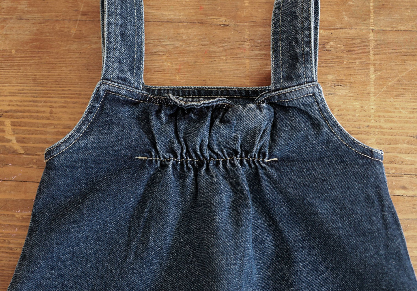 Eva Dress [Blue Denim/120/L(4-5yr)]