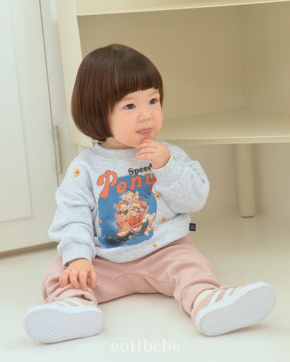 [PRE-ORDER] Pony Sweatshirts (Mom&Dad Couple)