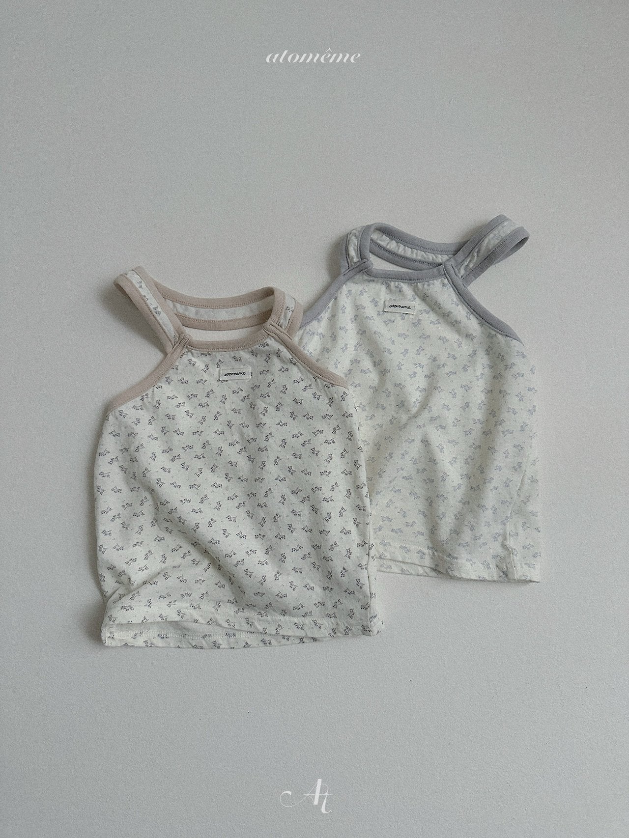 [PRE-ORDER] Rene Flower Halter Tank Top