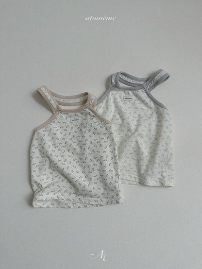 [PRE-ORDER] Rene Flower Halter Tank Top