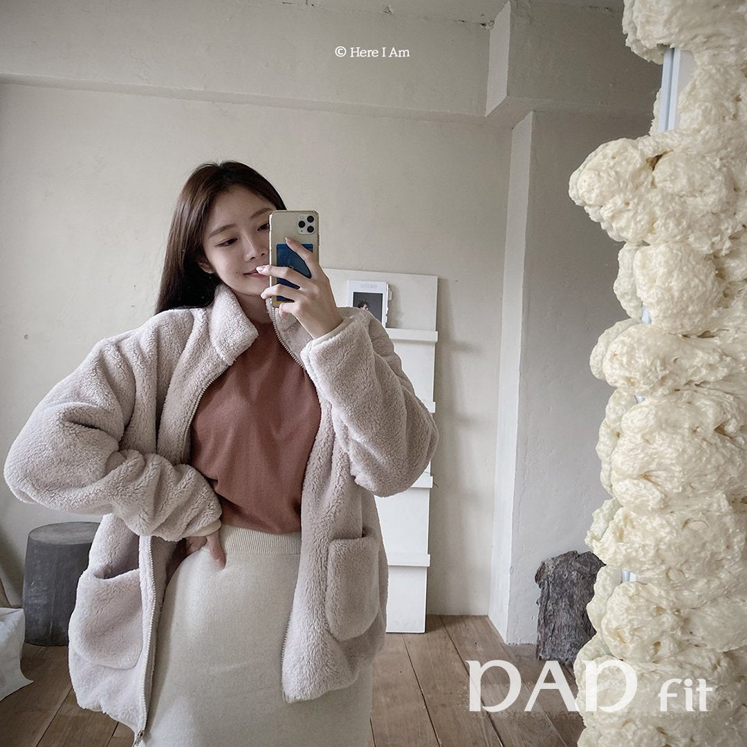 [PRE-ORDER] Kinder Fleece Jacket (Mom&Dad Couple)