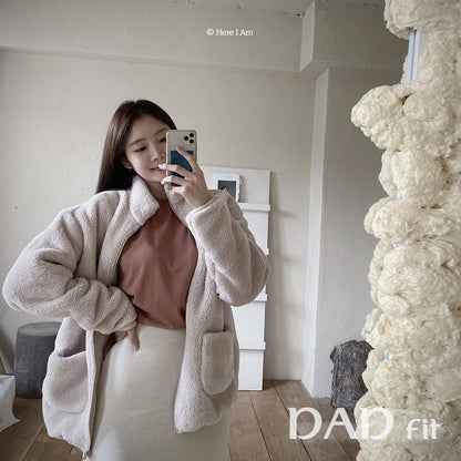 [PRE-ORDER] Kinder Fleece Jacket (Mom&Dad Couple)