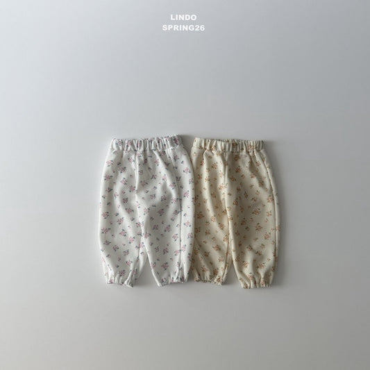 [PRE-ORDER] Waffle Floral Jogger Pants