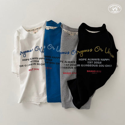 [PRE-ORDER] Lettering T-Shirts (Mom&Dad Couple)