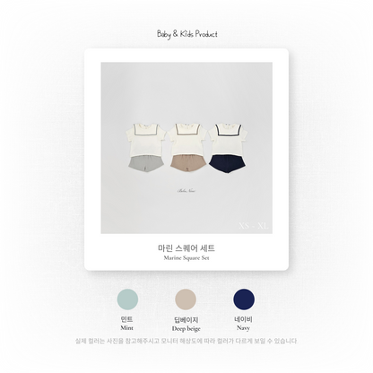 [PRE-ORDER] Marine Square Top Bottom Set