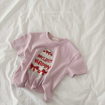 Cake T-Shirts [Pink/JS(8-9yr)]