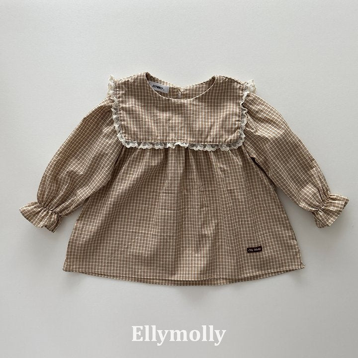 [PRE-ORDER] Musk Check Blouse