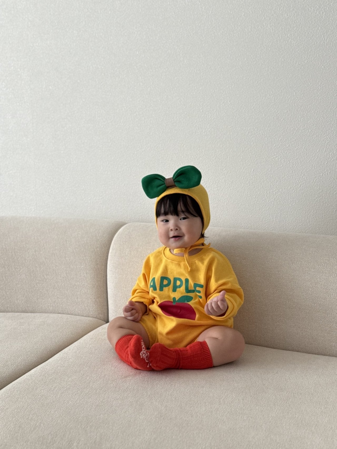 [PRE-ORDER] Fruits Body Suit + Bonnet Set