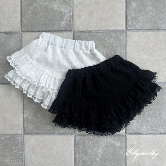 [PRE-ORDER] V Double Frill Skirts