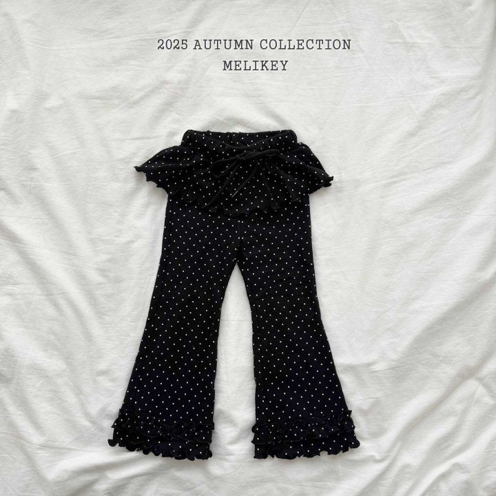 [PRE-ORDER] Double Frill Boot-Cut Pants