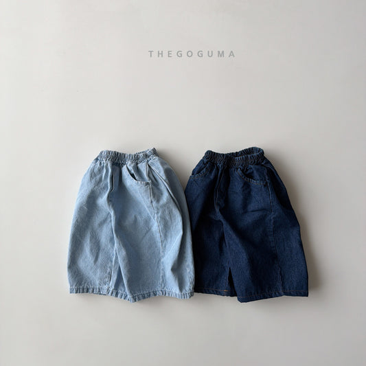 [PRE-ORDER] Embroidery Pocket Denim Pants