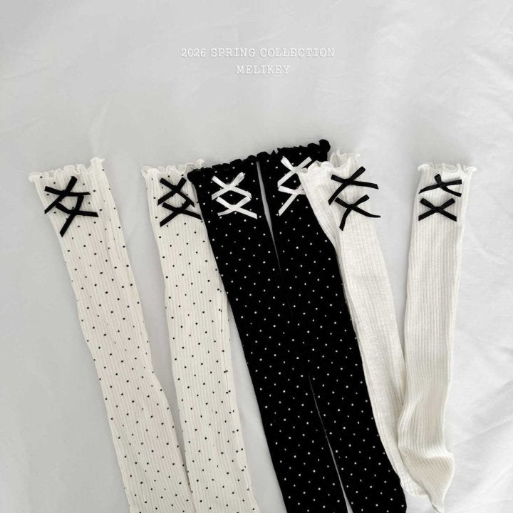 [PRE-ORDER] Two Ribbon Long Socks