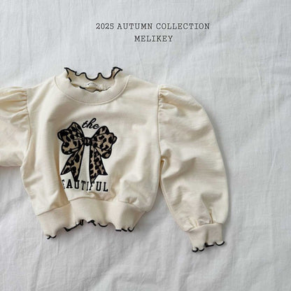 [PRE-ORDER] Leopard Ribbon Sweatshirts